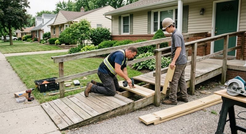 Home Ramp Installation in Kansas City, KS