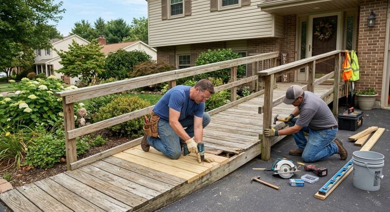 Residential Ramp Installation in Wilmington, NC